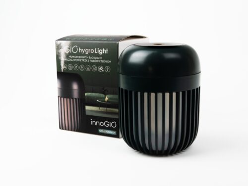 InnoGIO GIOhygro Nawilżacze con luz verde gio-190green