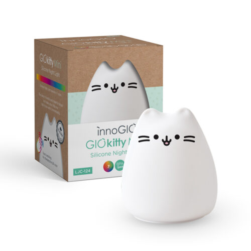 InnoGIO silikonowa lampka nocna GIOkitty mini